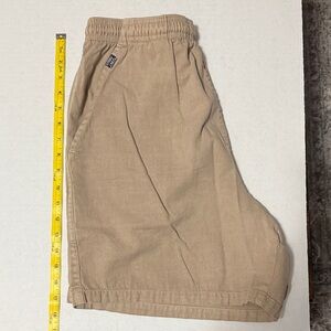 Men’s Crazy Shirts Kona Coffee Dyed Tan Casual Shorts, Size L